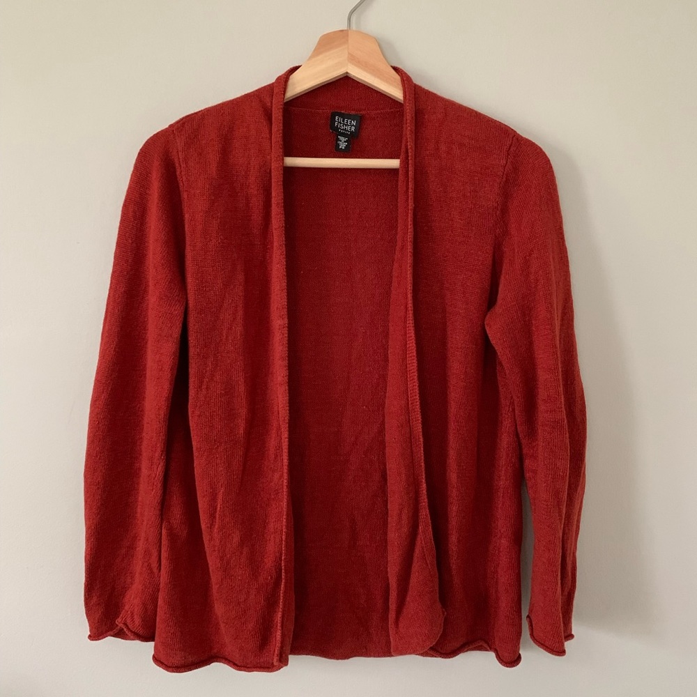 Eileen Fisher • cardigan, size petite small